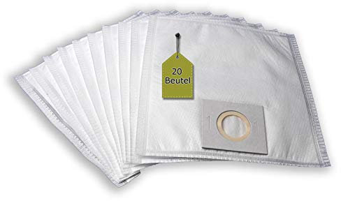 20 Sacs d'aspirateur compatibles avec black decker & vB 1740/4 couches de eVendix ® sacs d'aspirateur en microfibre non-tissée 20 Staubsaugerbeutel