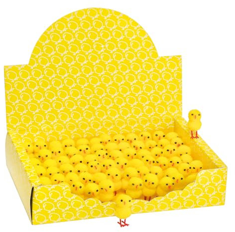 Deko-Küken 72 Stk. Pompon-Küken