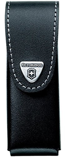 Victorinox Gürteletui Leder schwarz bis 6 Lagen 4.0524.3, STANDARD