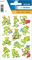 HERMA 3429 Aufkleber Froschkönig klein, 36 Stück, Tiere Sticker mit lustigen Frosch Motiv, Kinder Etiketten für Fotoalbum Tagebuch Poesiealbum Scrapbooking Geburtstag Dekoration Briefe DIY Basteln