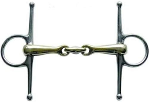 HKM 9897.1119 Schenkeltrense Argentan mit Edelstahlringen, 16 mm