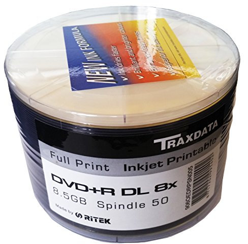 acme Dvd+r 8.5GB Print, Confezione da 50 dischi