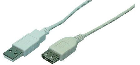 MHE EDV Cable USB 2.0 Extension Cable A/Male to A/Female 3.0 m