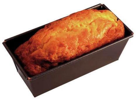 Gobel 223640 Moule à Cake Rectangulaire Bordé sur Fil Anti-Adhérent 24*9 cm, Brown
