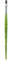da Vinci 374 Series Flachpinsel, Kunstfaser, Grün, 18,6 x 0,59 x 30 cm