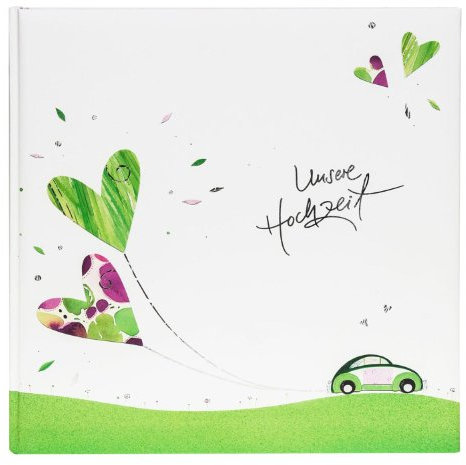 Goldbuch 08243 Hochzeitsalbum Beetle in Love, 31 x 30 cm, 60 Seiten
