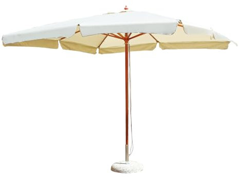 Green House Ombrellone Rettangolare 3x2 m Ecrù E 4001