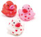 Baker Ross AF217 Mini-Herz, schwimmende Gummienten (6 Stück), perfekter Partygeschenk-Taschenfüller für Kinder, sortiert, ca. 1,4 Zoll