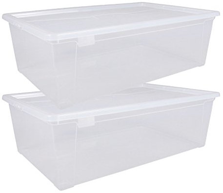 Ondis24 2X Aufbewahrungsbox Lagerbox Allzweckbox Easy XL