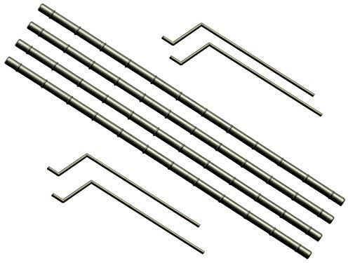 modellbahn-exklusiv Dachrinnen und Fallrohre Set 1, Spur H0, 1:87