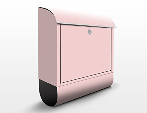 Briefkasten mit Zeitungsrolle Colour Rose 46cm x 39cm