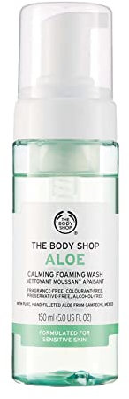 The Body Shop Aloe Gentle Facial Wash 150ml FOR SENSITIVE SKIN