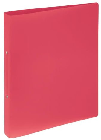 Pagna Ringbuch A4 Lucy Basic PP, 2-Ring-Mechanik, 25 mm, rot