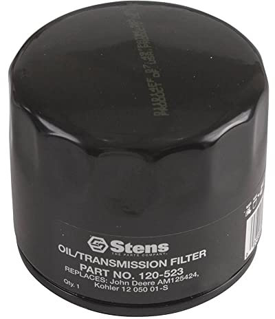 Filtre à huile Stens 120-523 compatible avec/remplacement pour John Deere LA115 LA120 LA125 LA130 LA135 LA140