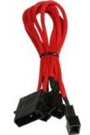 BitFenix 7V 20cm Molex to 3x 3-Pin Adapter - Sleeved Red/Black