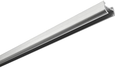 Aluminium - Schiene, aluminium, Gardinenschiene 210 cm Alu