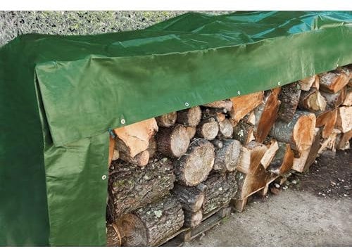 WERKA PRO Bâche Verte 240 g/m2 2 x 8 m
