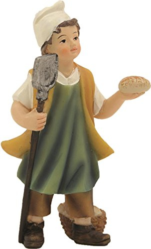 Krippenfigur, Bäcker ca. 8cm für 8-9cm Figuren