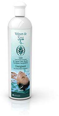 Camylle - Velours de Spa Luxe - Fragrance à base d'Huiles Essentielles 100% Pures et Naturelles pour Spa - Energisant aux arômes frais et envoûtants - 250ml