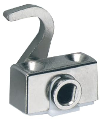 HETTICH PRESTIGE 2000 Schließhaken, Zubehör, links, Stahl vernickelt