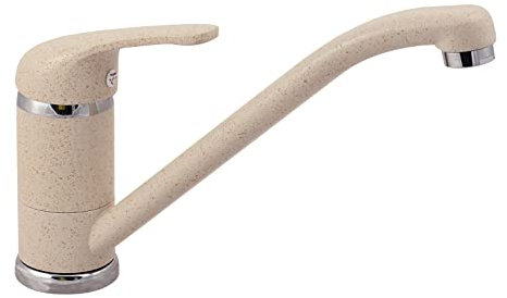 PLADOS Miscelatore cucina Plados QUARMIX monocomando con canna a tubo - Avena