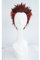 LanTing Cosplay Perücke RWBY ADAM RED BLACK MIX Perücke Corta Cosplay Party Fashion Anime Human Costume Full wigs Synthetic Haar Heat Resistant Fiber