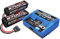 Traxxas EZ-Peak Live + 2X LiPo-Batterie Rechargeable Modellbau-Ladegerät 12A LiPo, NiMH Minus-Delta-U Abschaltung, A