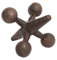 Creative Co-op Decorative Cast Iron Figurine Retro Dekofigur Jack aus Gusseisen, Rust