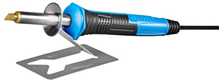 CFH Brandmalkolben Set BM 245 - 15-teiliges Set für Brandmalerei auf Holz, Kork & Leder, 30 W / 230 V ~ 50 Hz, Arbeitstemperatur: 550 °C, TÜV SÜD GS zertifiziert