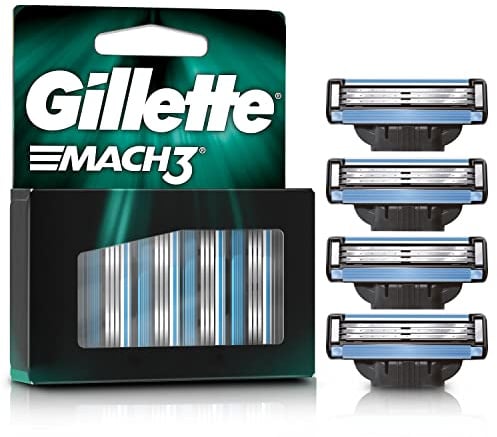 Gillette Mach 3, 1 Pack of 4 cartridges
