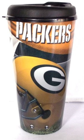NORTHWEST NFL Green Bay Packers Becher aus Poly-/Farbstoff, sublimiert, 900 ml