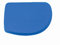 Plastic Dough Scraper/Pastry Bread Pizza Dough Flexible Blade. 12x8.5 cm (BLUE)