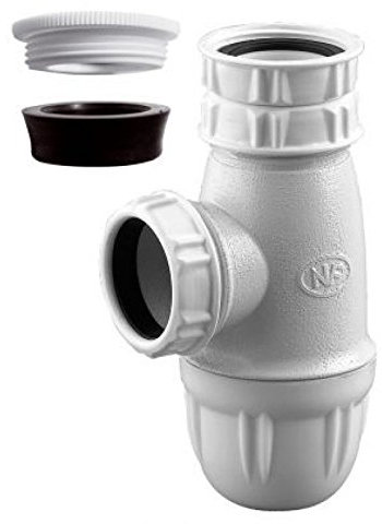 SIPHON PLASTIQUE POUR EVIER/LAVABO