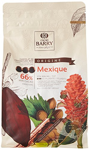 CACAO BARRY 66% Min Cacao Chocolat Mexique Pistoles 1 kg