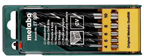 Metabo - 6.27200 - Coffret de mèches à bois - 5 pièces (Import Allemagne)