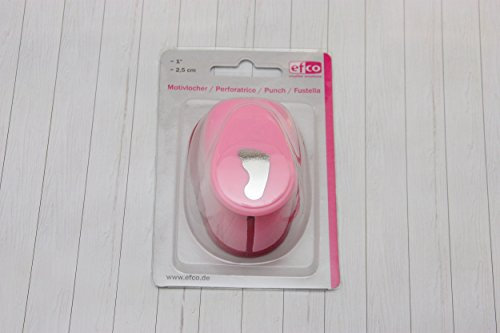 efco 1791005 Stanzer, Kunststoff, pink, 5,3 x 7,5 cm