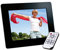 Intenso Photobase Digitaler Bilderrahmen (20,3cm (8 Zoll) Display, SD Kartenslot, Fernbedienung) schwarz