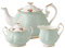 Royal Albert Modern Vintage POLROS25823 Théière, Sucre, crème, 3 pièces, en Porcelaine Anglaise à Pois et Rose, 100 ML