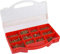 Connex DP8500084 - Set viti per pannello truciolare, attacco Pozidriv PZ, a testa svasata, 900 pezzi, colore: Giallo zincato