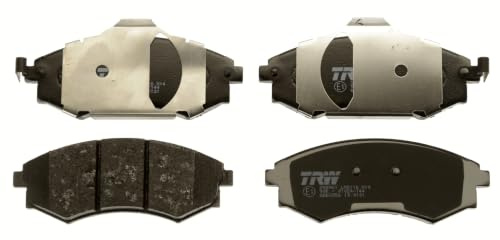 TRW GDB3256 Brake Pad Set of 4 Compatible for Hyundai Matrix (FC) 2001-2010 Front Axle and Other Vehicles
