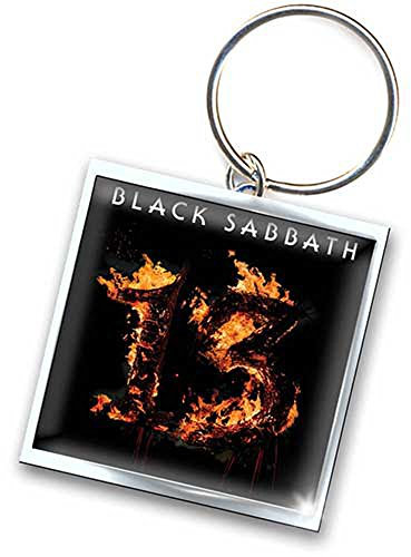 Schlüsselanhänger Metal Black Sabbath