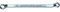 STAHLWILLE Nr. 230a Doppelringschlüssel Schlüsselweite 9/16 x 5/8 L.245 mm