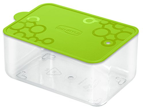 GIO'STYLE Giostyle Contenitore Alimentare Rettangolare S, Verde 0.7L