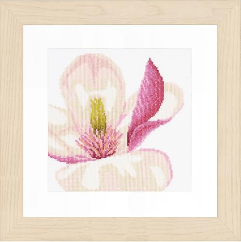 Lanarte Magnolia Flower (Evenweave)