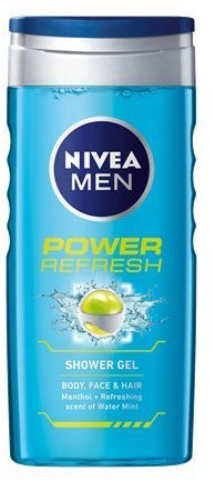 Nivea Men Power Refresh Shower Gel 250 ml / 8.4 fl oz by Nivea