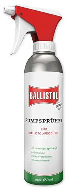 BALLISTOL 21353 Pumpsprüher zur Befüllung mit BALLISTOL-Produkten - 650 ml Fassungsvolumen