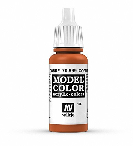 Vallejo VJ70999 Model Color 17 ml Acrylic Paint - Metallic Copper