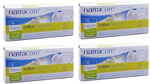 Natracare Org Applicator Tampons Regular 16pieces X 4 by Natracare