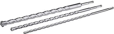 Rolson 48696 Ensemble de forets SDS de 400 mm de longueur (3 pièces)