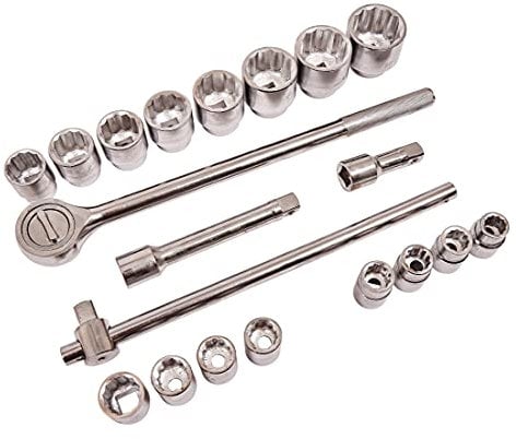 Amtech I0950 20 Piece 3/4'' Socket Set